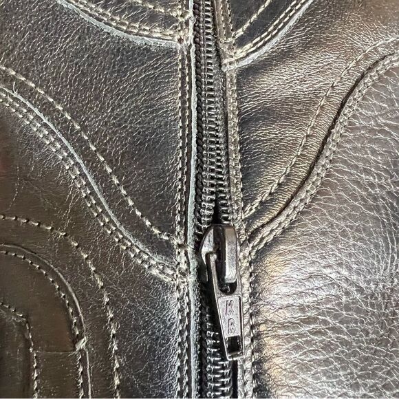 Botas Andrea Corte Vacuno color Black Forro Textil 23 1/2 6 1/2  36 1/2 35 1/2 - Picture 9 of 13